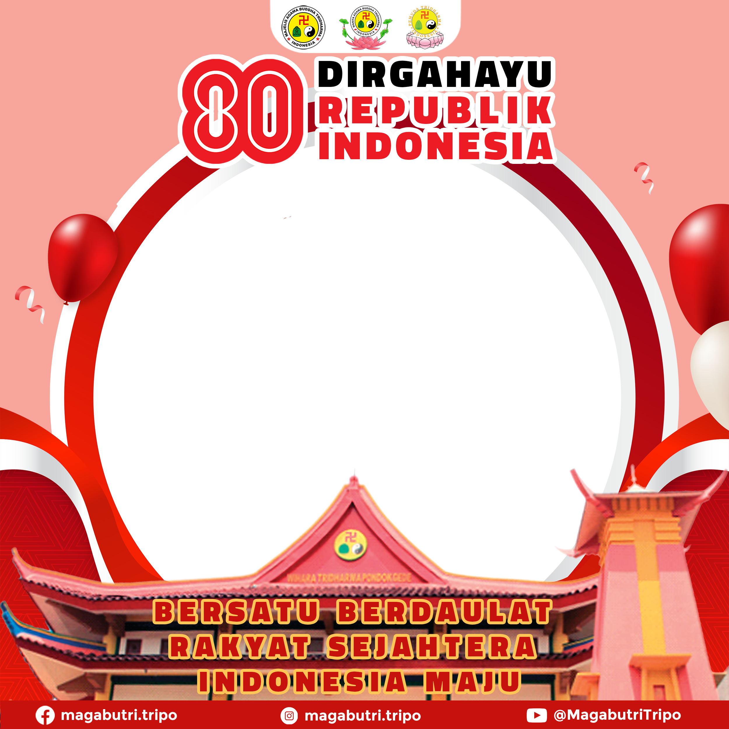 Magabutri Tripo - Dirgahayu RI 80