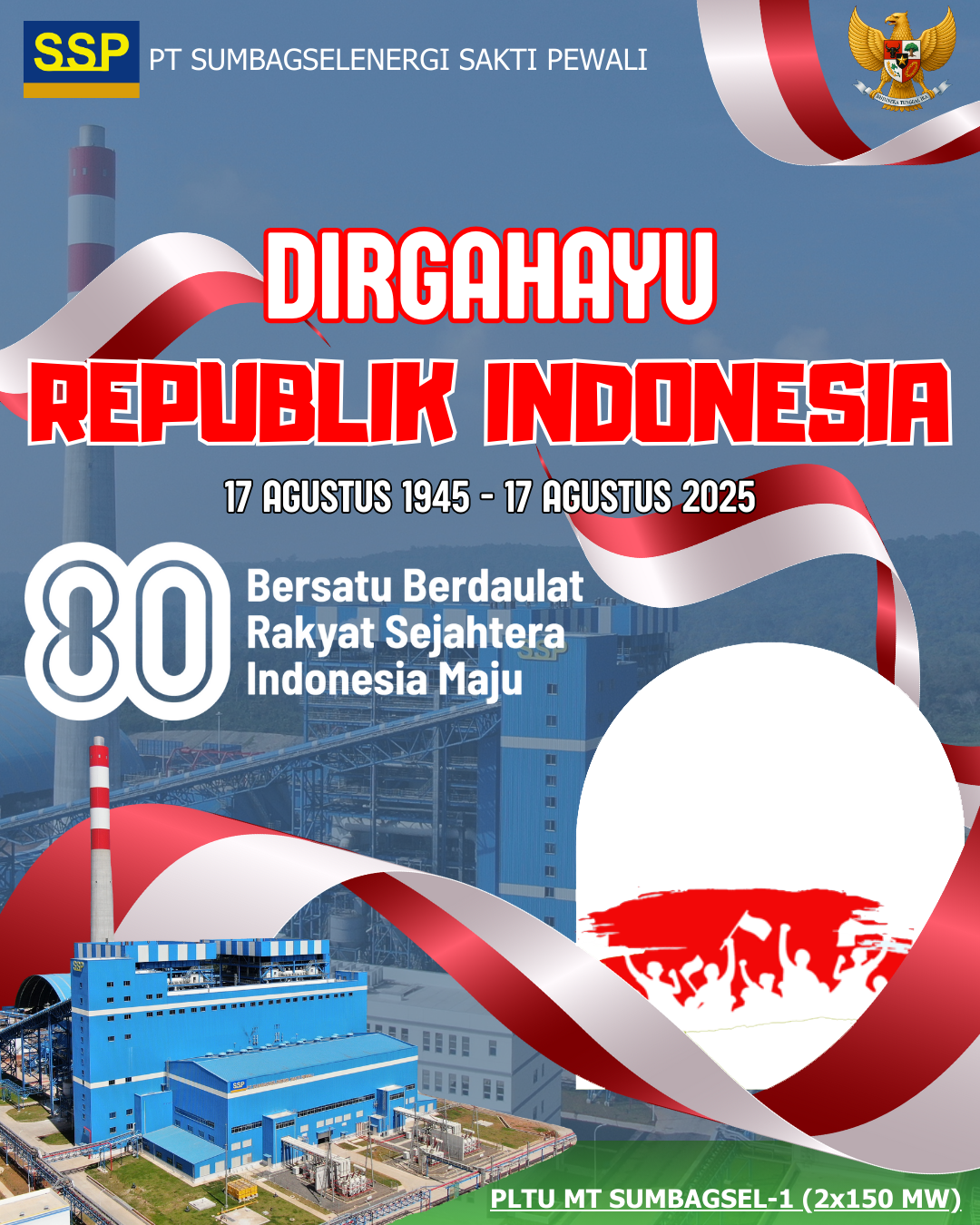 DIRGAHAYU REPUBLIK INDONESIA KE 80