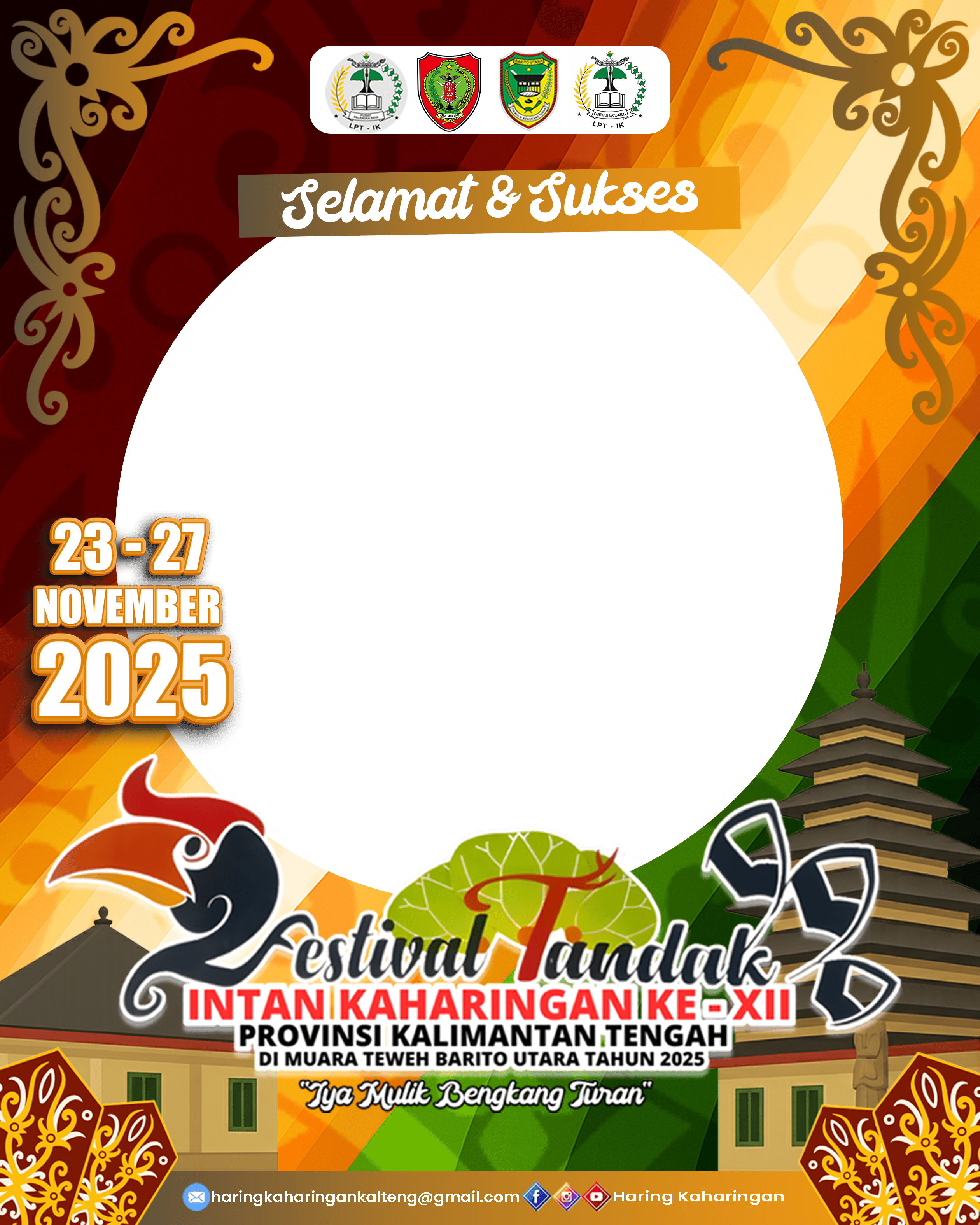 Selamat & Sukses FTIK XII Tingkat Provinsi Kalteng Tahun 2025