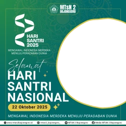 Frame of HSN 2025_MTsN 2 Bojonegoro