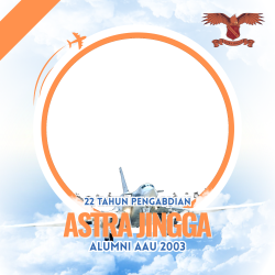 Frame of 22 Tahun Pengabdian ASTRA JINGGA - Alumni AAU 2003