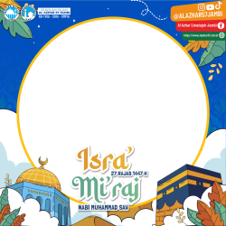 Frame of Selamat memperingati Isra’ Mi’raj Nabi Muhammad ﷺ