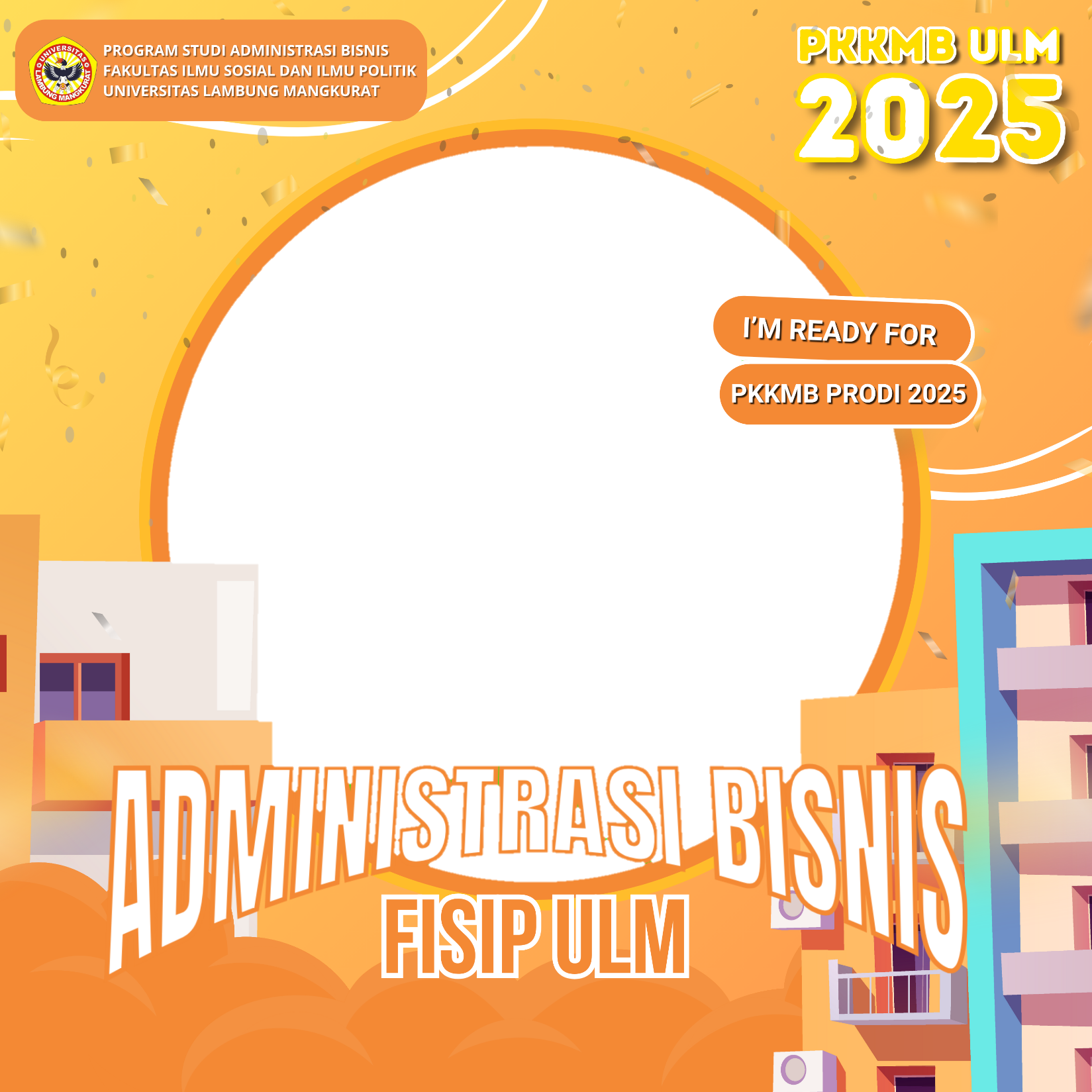 Frame PKKMB PRODI ADMINISTRASI BISNIS 2025