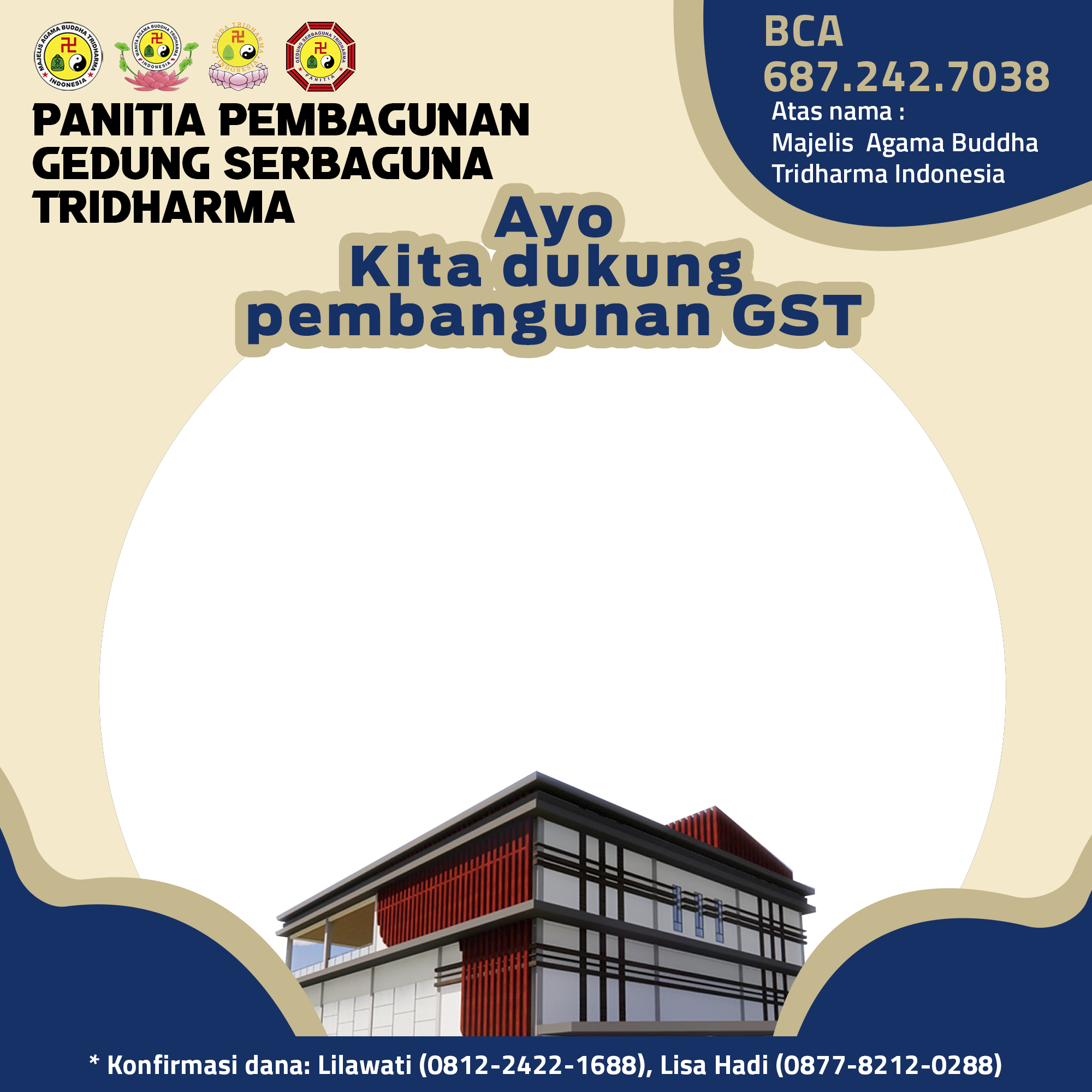 Pembangunan Gedung Serbaguna Tridharma