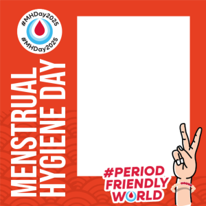 Frame of Menstrual Hygiene Day 2025
