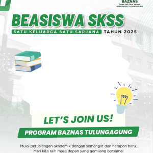 Frame of Penerimaan Beasiswa SKSS BAZNAS 2025