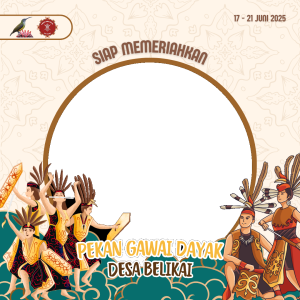 Frame of Pekan Gawai Dayak