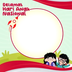 Frame of Hari Anak Nasional