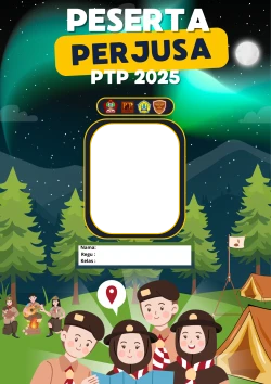 Frame of Id-Card Peserta