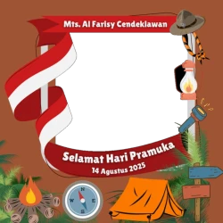 Frame of Hari Pramuka 2025