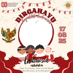 Frame of HUT RI ke-80