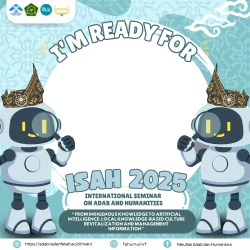 Frame of (International Seminar On Adab And Humanities) ISAH 2025