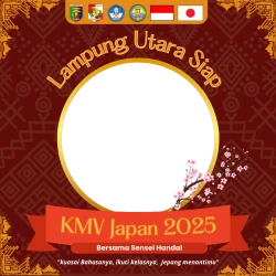 Frame of Lampung Utara Siap  KMV Japan 2025