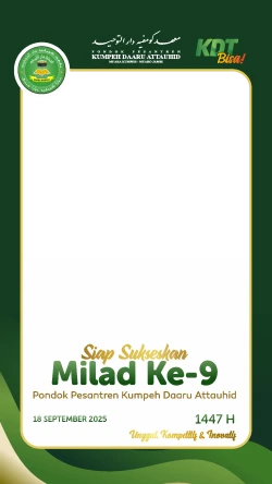 Frame of MILAD 9 PP. KDT