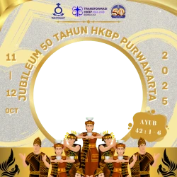 Frame of JUBILIEUM 50 TAHUN HKBP PURWAKARTA