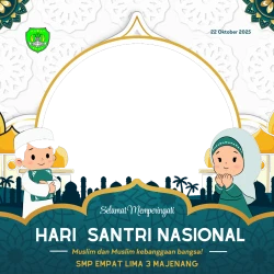 Frame of Hari santri 2025_1