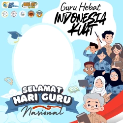 Frame of HARI GURU NASIONAL 2025