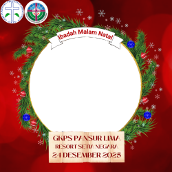 Frame of Ibadah Malam Natal GKPS Pansur Lima