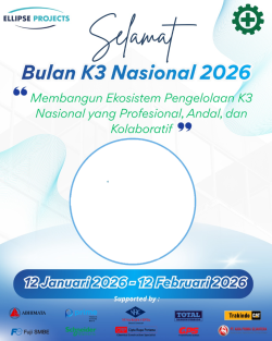 Frame of Selamat Memperingati Bulan K3 Nasional 2026