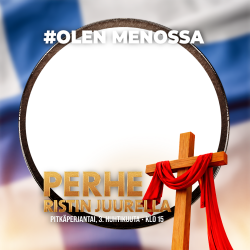 Frame of Perhe ristin juurella