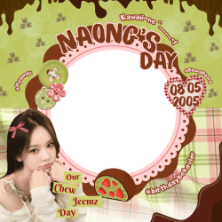 Frame of naongie birthday