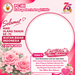 Frame of Selamat Hari Ulang Tahun IBI Tahun 2026