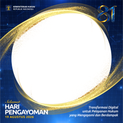 Frame of Hari Pengayoman ke-81