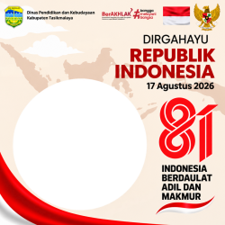 Frame of Dirgahayu Republik Indonesia