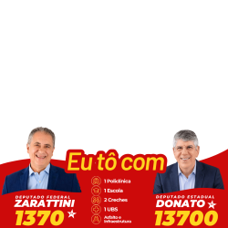 Eu tô com o Donato e Zarattini!