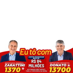 Eu voto Donato e Zarattini!